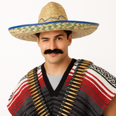 Pancho Villa Moustache Costume Accessory